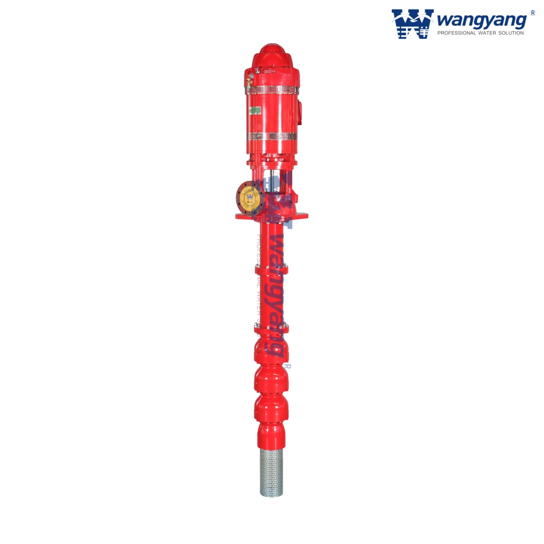Design einer vertikalen Turbinen-Feuerl&ouml;schpumpe f&uuml;r unterirdische Wasserquellen