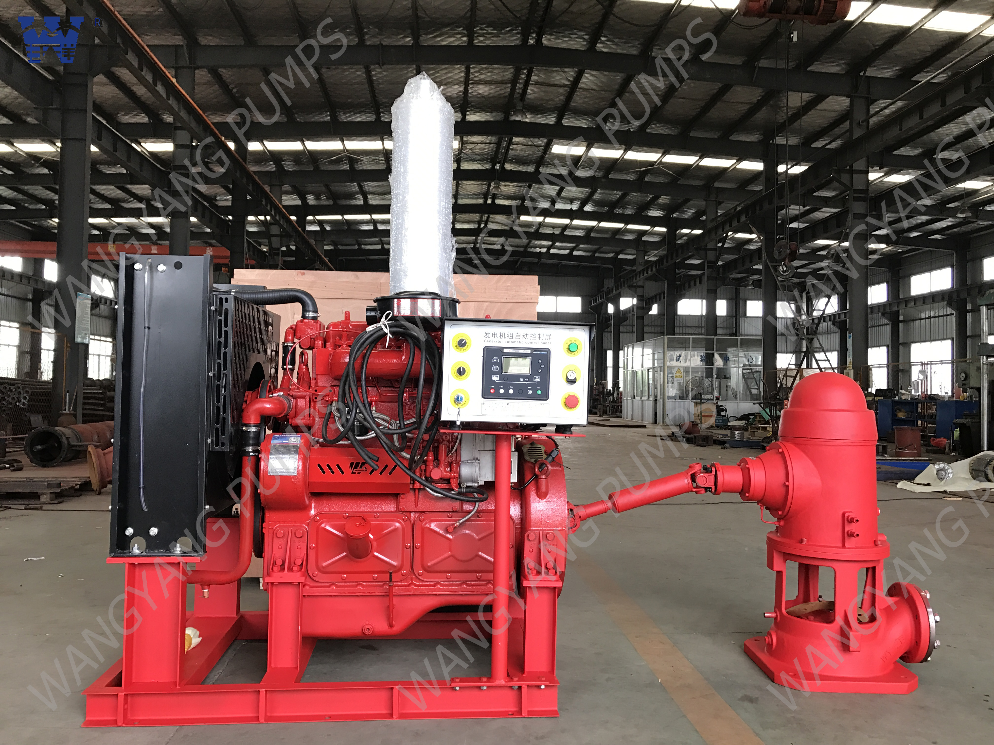Engine Driven Vertical Turbine Pump for Fire Fighting